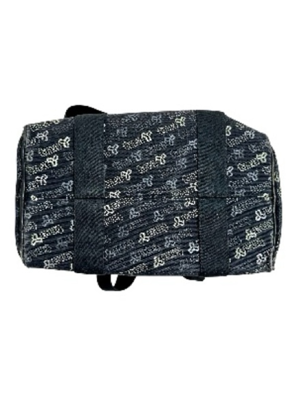 Aritzia TNA Small Black Canvas Duffel Travel Weekender Bag Lined Key Hook Vacay